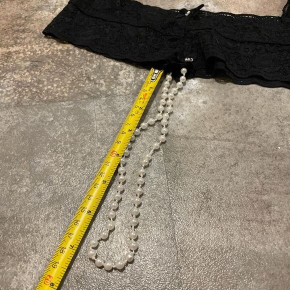 vintage 90s elegant moments cutout pearl g string bodysuit size small - Picture 5 of 8